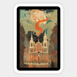 Haunted Places St. George’s Church Czech Republic Sticker